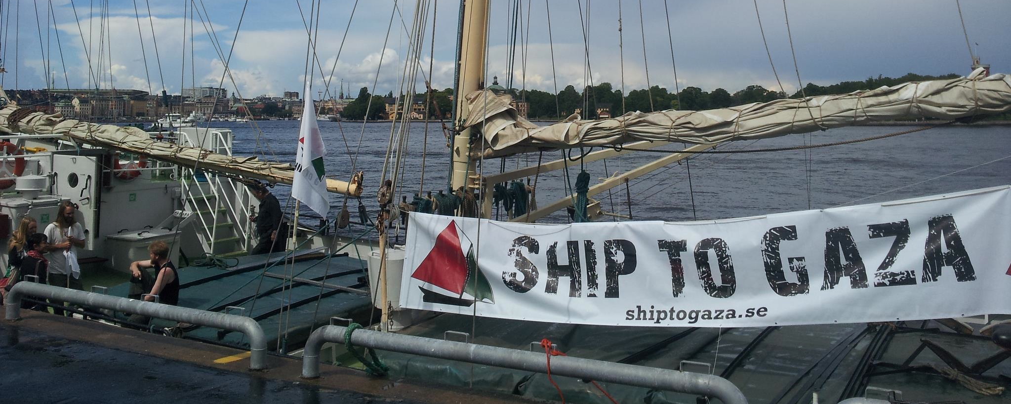 Ship to Gaza 15 juli 2012